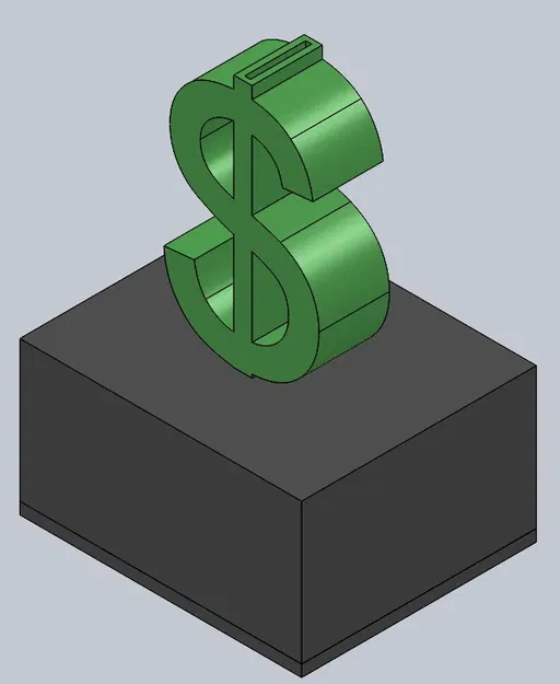 Money Sign Piggy Bank - Image 1