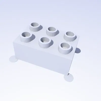 Gạch 2x3x2 Tương Thích Duplo