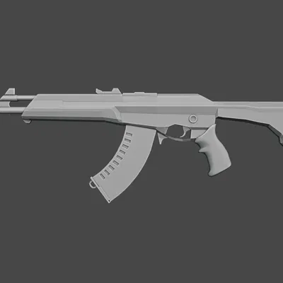 Mô Hình Vandal Valorant Low Poly