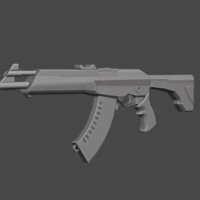 Mô Hình Vandal Valorant Low Poly