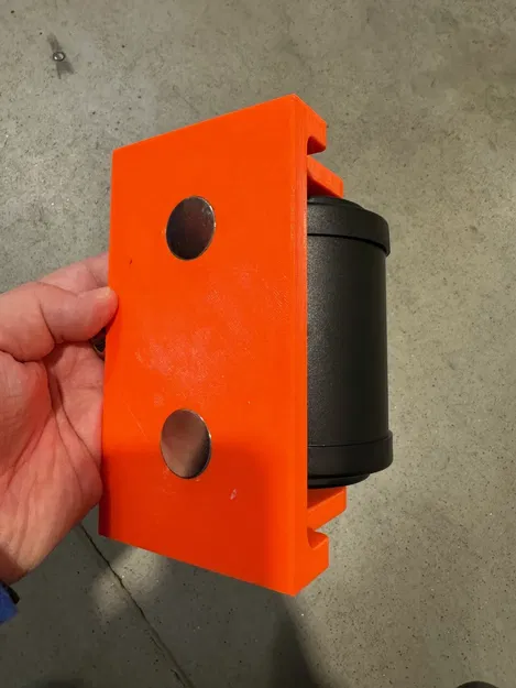 Bracket with neodymium magnet for Wall mounted belt - Image 2