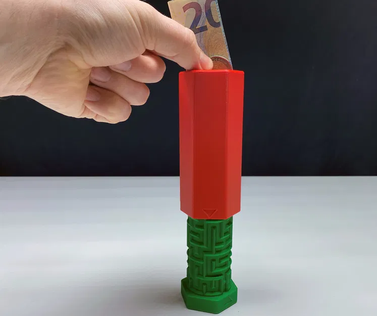 Hộp Heo Đất Tiết Kiệm Hình Mê Cung - Image 1