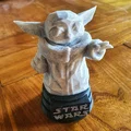 Đế theo chủ đề Star Wars cho mẫu Grogu lowpoly - Thumbnail 2