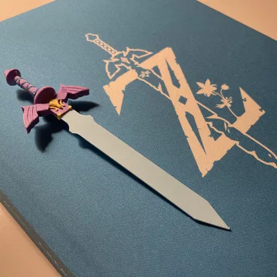 Bookmark Kiếm Master Zelda Bản Remix - Tô Màu