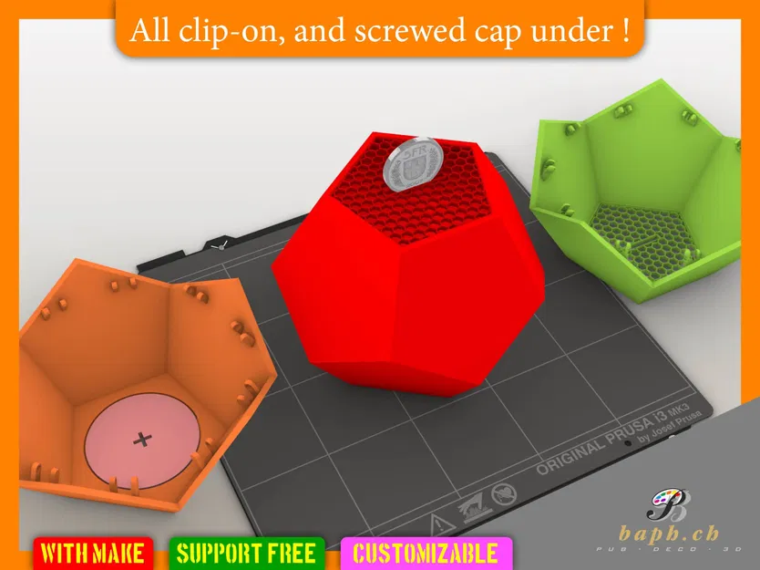 Hộp Tiết Kiệm Hình Dodecahedron - Image 1