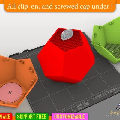 Hộp Tiết Kiệm Hình Dodecahedron