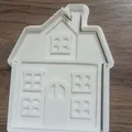 Khuôn Cắt Bánh/Con Dấu Hình Ngôi Nhà - Thumbnail 2