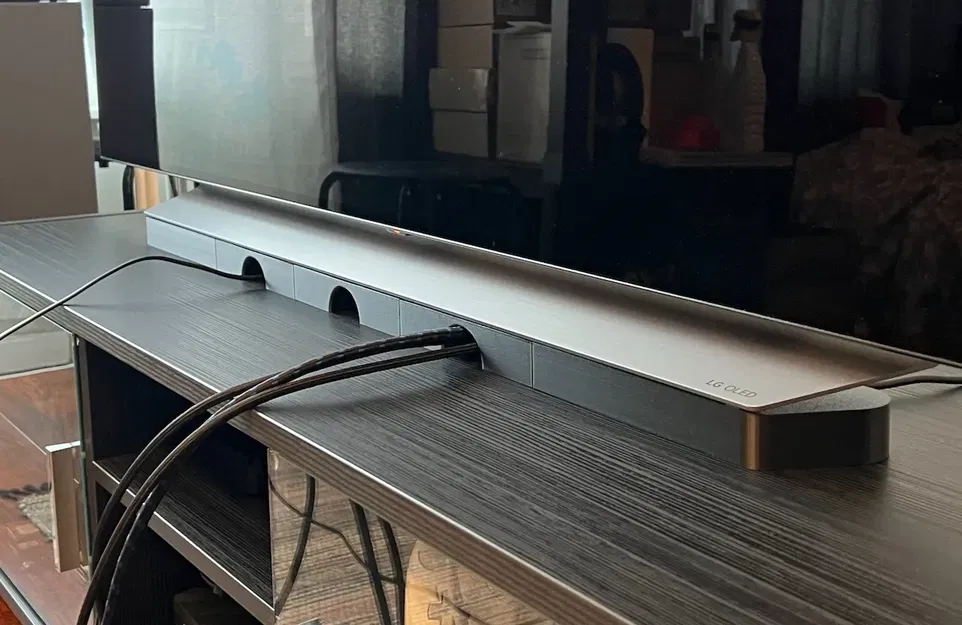 LG OLED C1 65"/55" Riser Stand and Cable Organizer - Image 1