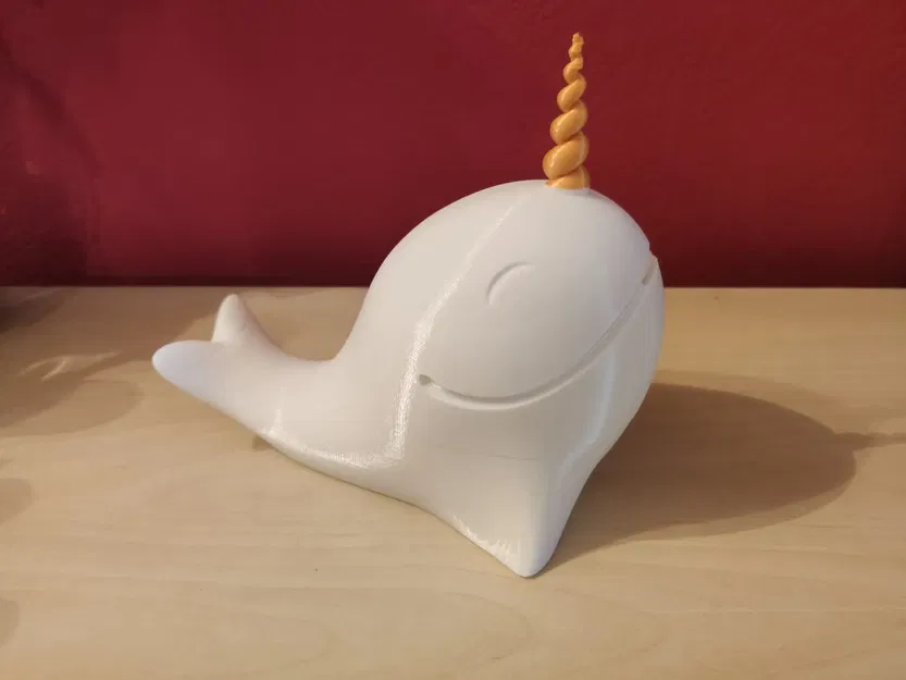 Heo Đất Kỳ Lân Biển "Narwhal Piggy Bank" - Image 1