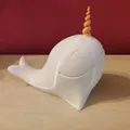 Heo Đất Kỳ Lân Biển "Narwhal Piggy Bank" - Thumbnail 1