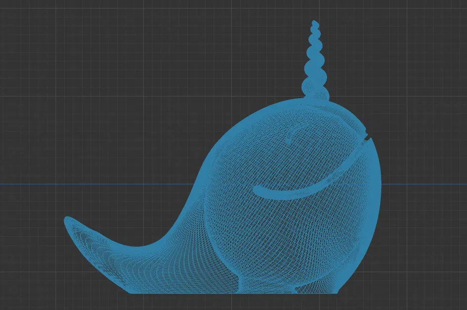 Heo Đất Kỳ Lân Biển "Narwhal Piggy Bank" - Image 2