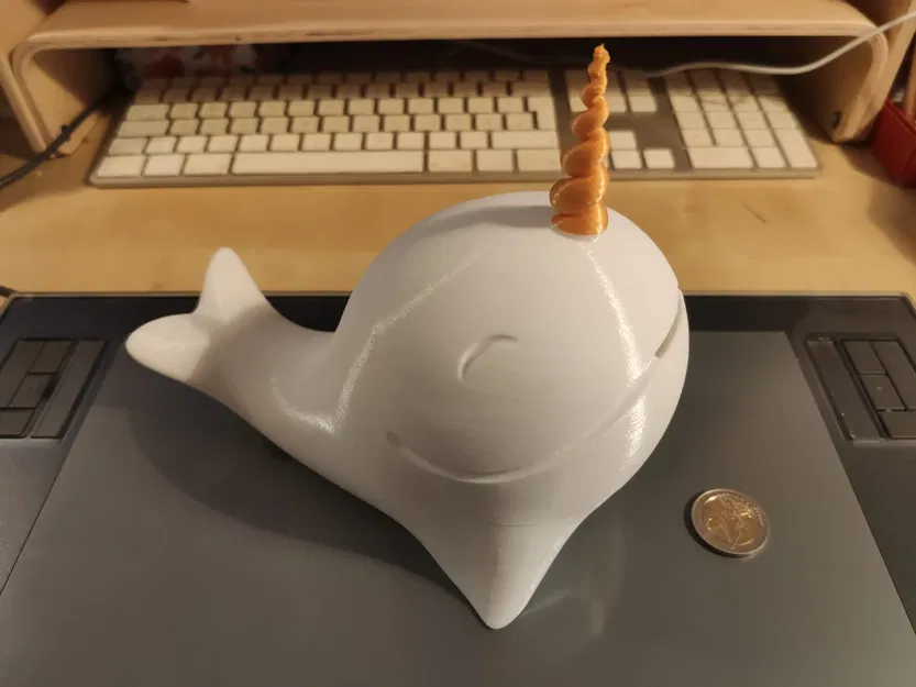 Heo Đất Kỳ Lân Biển "Narwhal Piggy Bank" - Image 4