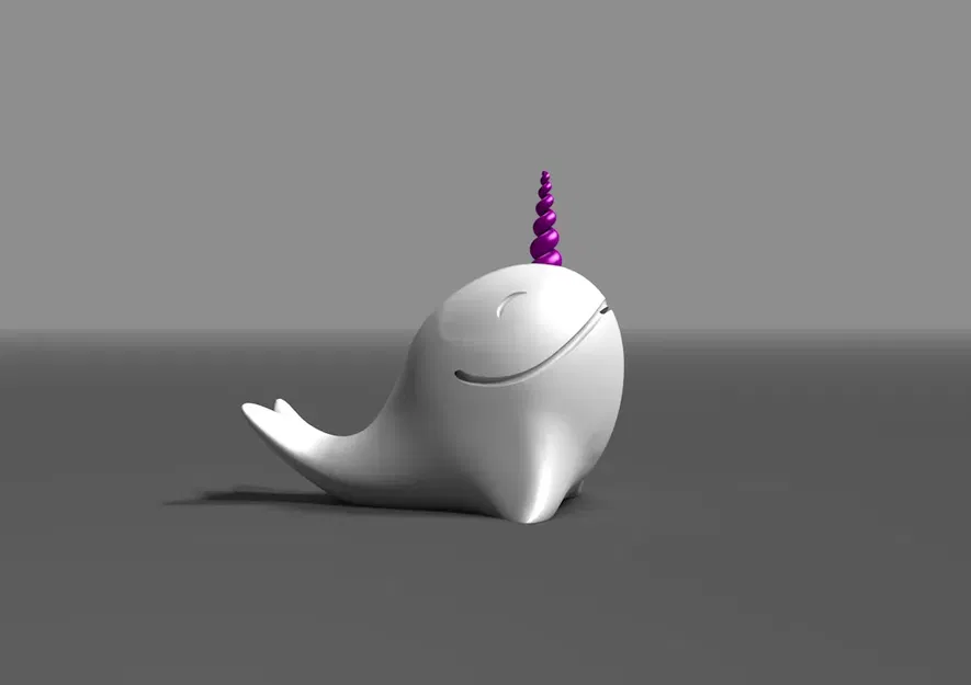 Heo Đất Kỳ Lân Biển "Narwhal Piggy Bank" - Image 7