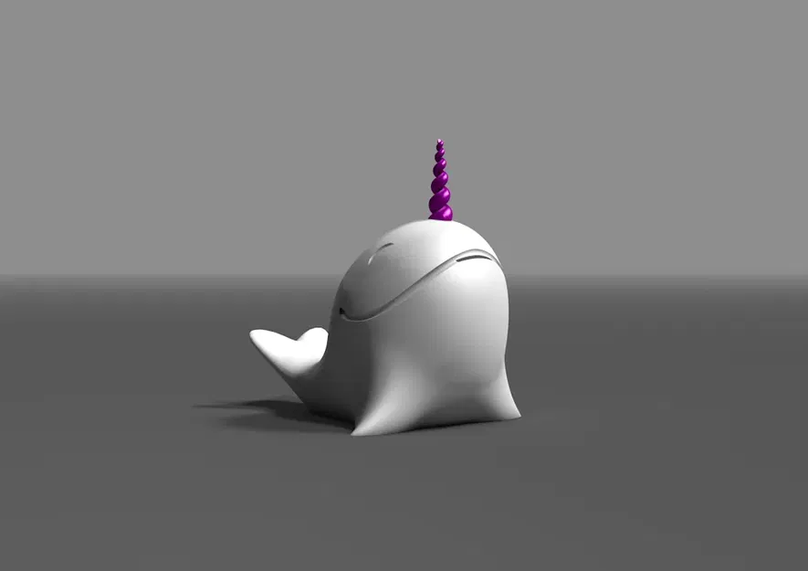 Heo Đất Kỳ Lân Biển "Narwhal Piggy Bank" - Image 8