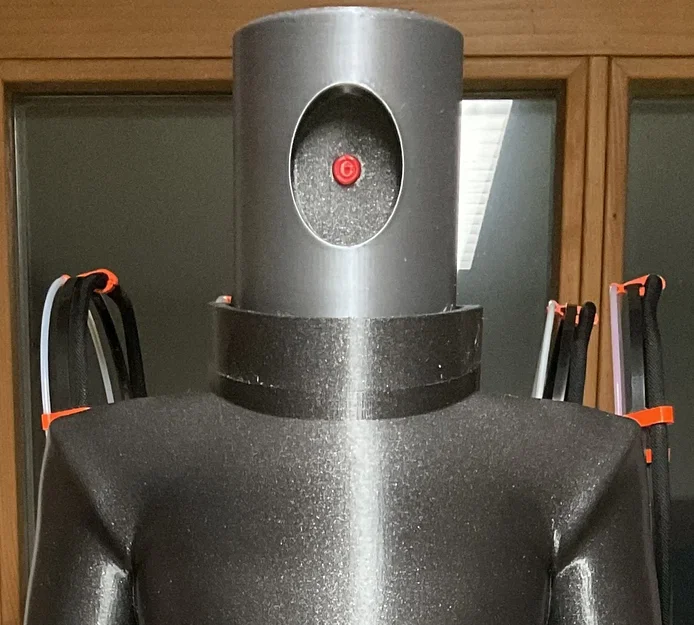 Robot Cyclops Đen Khổng Lồ (In XL) - Cao 80cm - Image 1