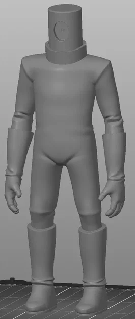 Robot Cyclops Đen Khổng Lồ (In XL) - Cao 80cm - Image 4