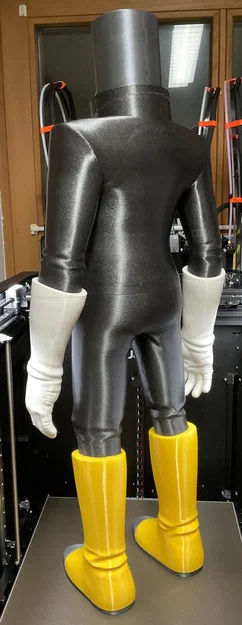 Robot Cyclops Đen Khổng Lồ (In XL) - Cao 80cm - Image 5