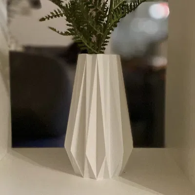 Tradicional crystal vase - vase mode print