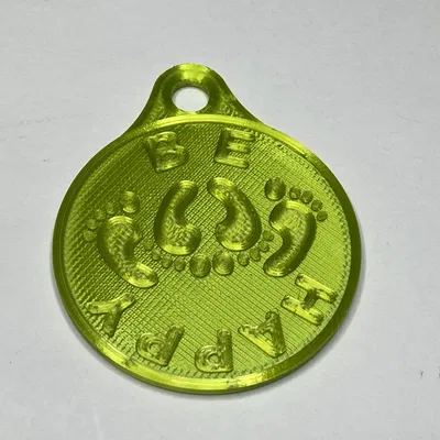 Móc Khóa "Be Happy"