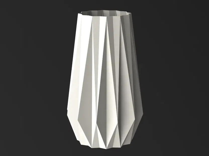 Tradicional crystal vase - vase mode print - Image 2