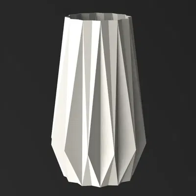 Tradicional crystal vase - vase mode print