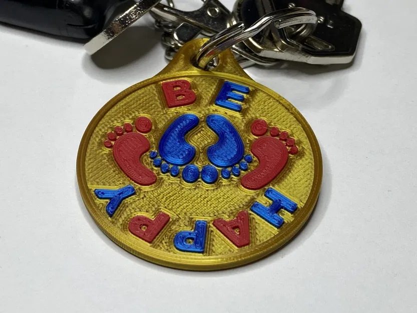 Móc Khóa "Be Happy" - Image 3