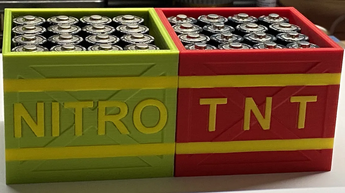 Hộp Đựng Pin AA MMU Crash Bandicoot TNT/Nitro - Image 3