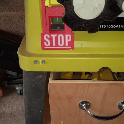 Nắp Chặn Khẩn Cấp Sửa Đổi Cho Máy Cưa Bàn Ryobi