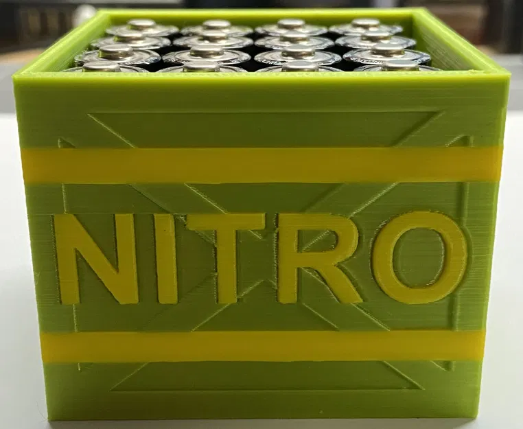 Hộp Đựng Pin AA MMU Crash Bandicoot TNT/Nitro - Image 4