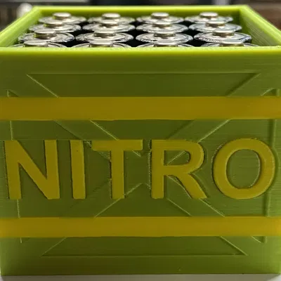 Hộp Đựng Pin AA MMU Crash Bandicoot TNT/Nitro