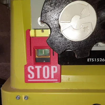 Nắp Chặn Khẩn Cấp Sửa Đổi Cho Máy Cưa Bàn Ryobi