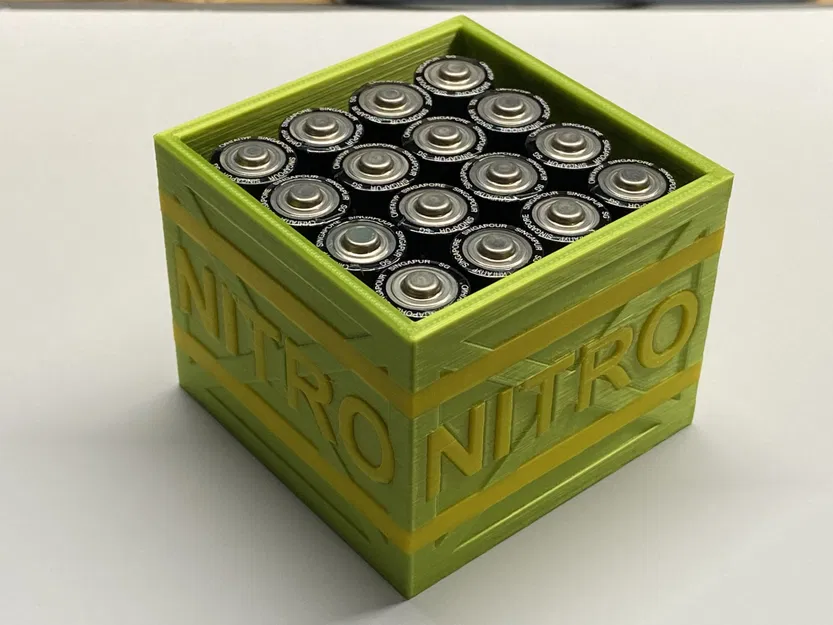 Hộp Đựng Pin AA MMU Crash Bandicoot TNT/Nitro - Image 7