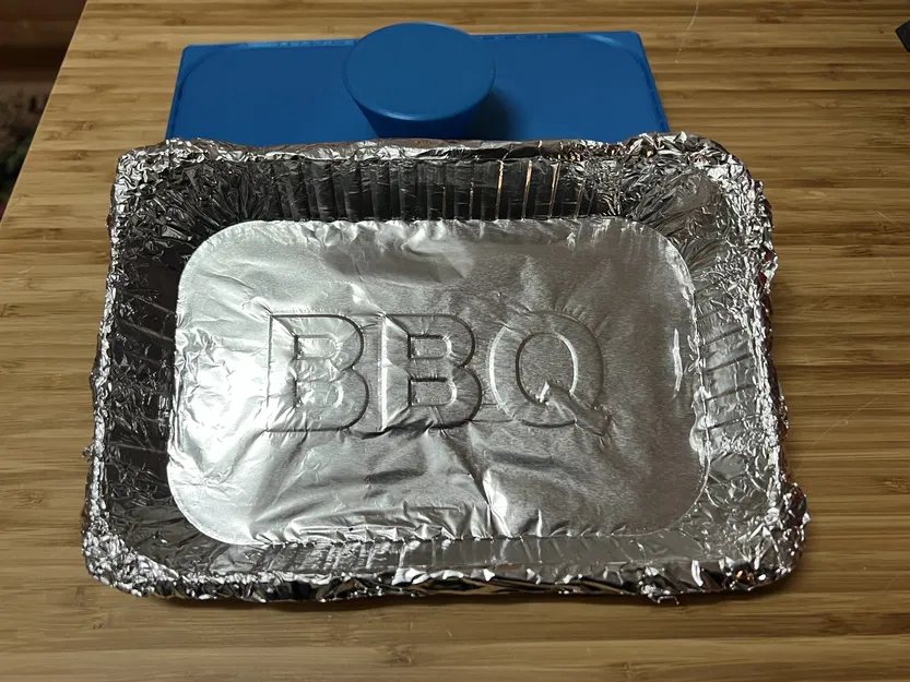 Khuôn Đóng Khay Nhỏ Giọt BBQ Bằng Giấy Bạc Kiểu Weber - Image 1