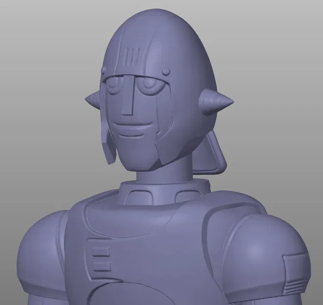 75cm Grag Figure (Captain Future) (XL Color Print) - Image 2