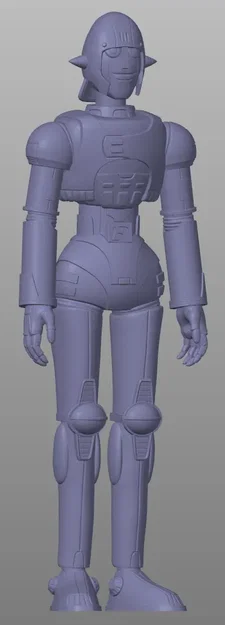 75cm Grag Figure (Captain Future) (XL Color Print) - Image 3