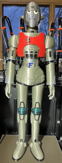 75cm Grag Figure (Captain Future) (XL Color Print) - Image 4