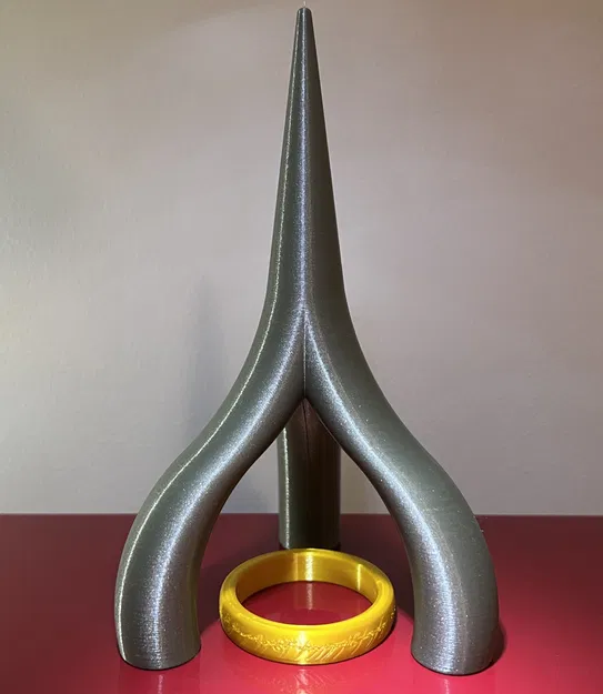 Móc Giữ Nhẫn Hình Khối Hữu Cơ - Image 1