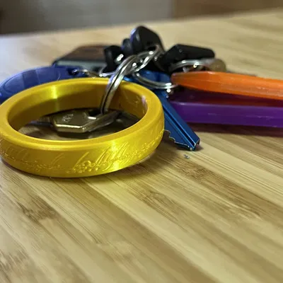 Móc Khóa Chúa Nhẫn "One Ring"