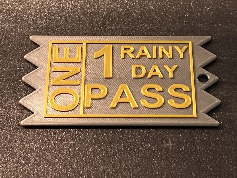 Rainy Day Pass - Image 1