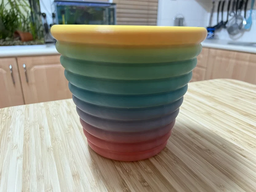 Chậu Cây Có Gân - Image 1