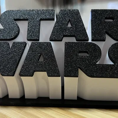 Star Wars 3D Plaque