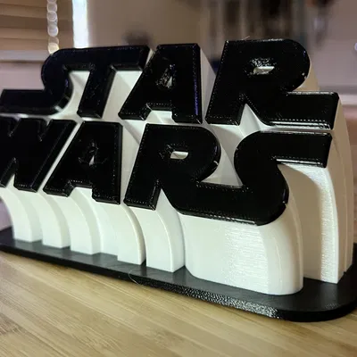 Star Wars 3D Plaque