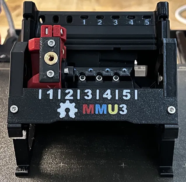 Prusa MMU3 Label Plate - Image 1