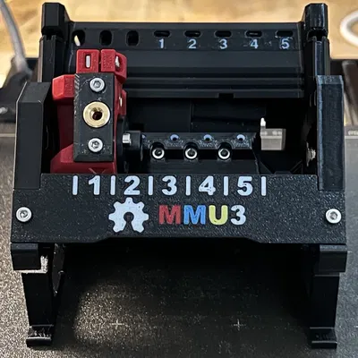 Prusa MMU3 Label Plate