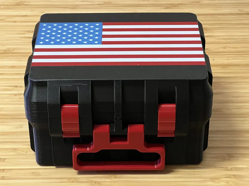 Nắp Hộp Gorilla Space Case Họa Tiết Cờ Mỹ - Image 1