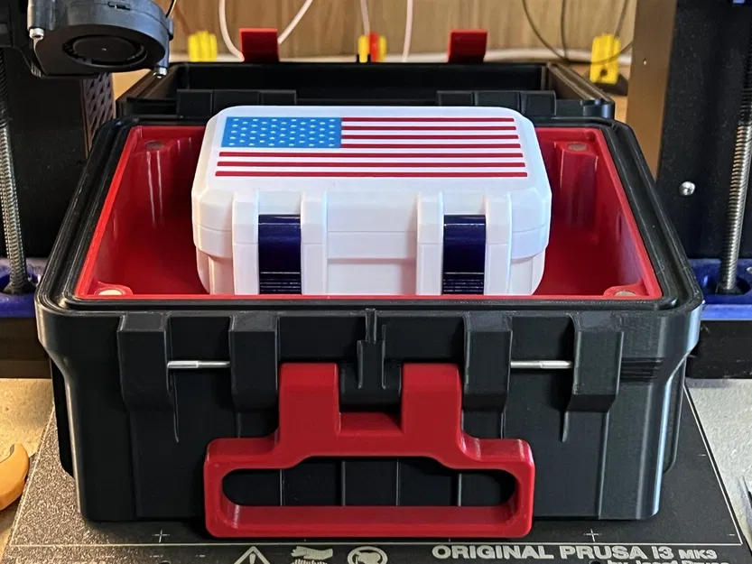 Nắp Hộp Gorilla Space Case Họa Tiết Cờ Mỹ - Image 2