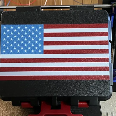 Nắp Hộp Gorilla Space Case Họa Tiết Cờ Mỹ