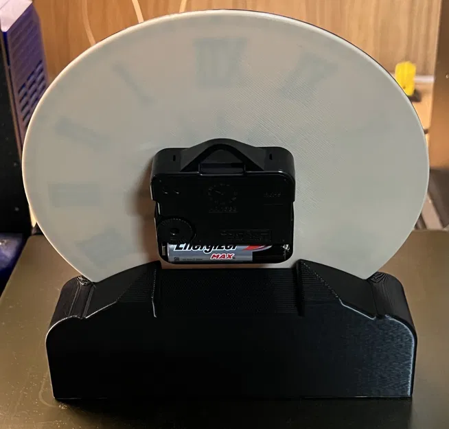 Đồng hồ số La Mã để bàn & chân đế - Image 3