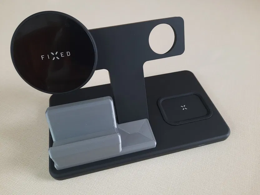 FIXED MagPowerstation Q820 - iPhoneSE podstavec k bezdrátové nabíječce - Image 2