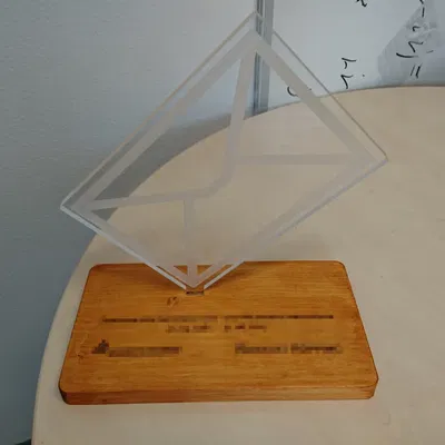 email statue/sculpture